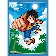 One Piece Card Game Card Sleeves - Monkey.D.Luffy Pixel